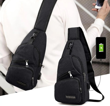 Men’s Lightweight Waterproof Sling Bag
