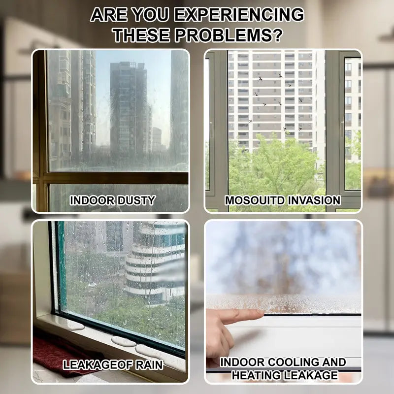 🚪 Self-Adhesive Door & Window Weather Stripping Seal Tape ❄️