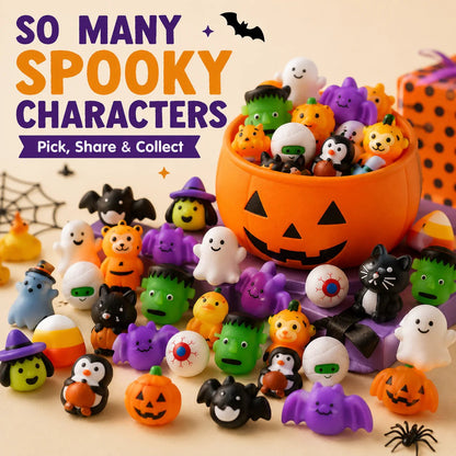 🔥Last Day 50% OFF - 🎃 30PCS Halloween Mini Squishy Toys for Kids