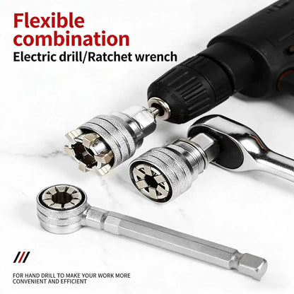 🛠️ Multi-function Universal Socket Wrench Tool