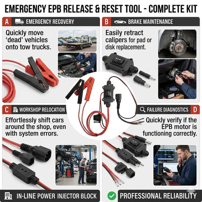 Stuck Parking Brake? Universal EPB Emergency Release Tool