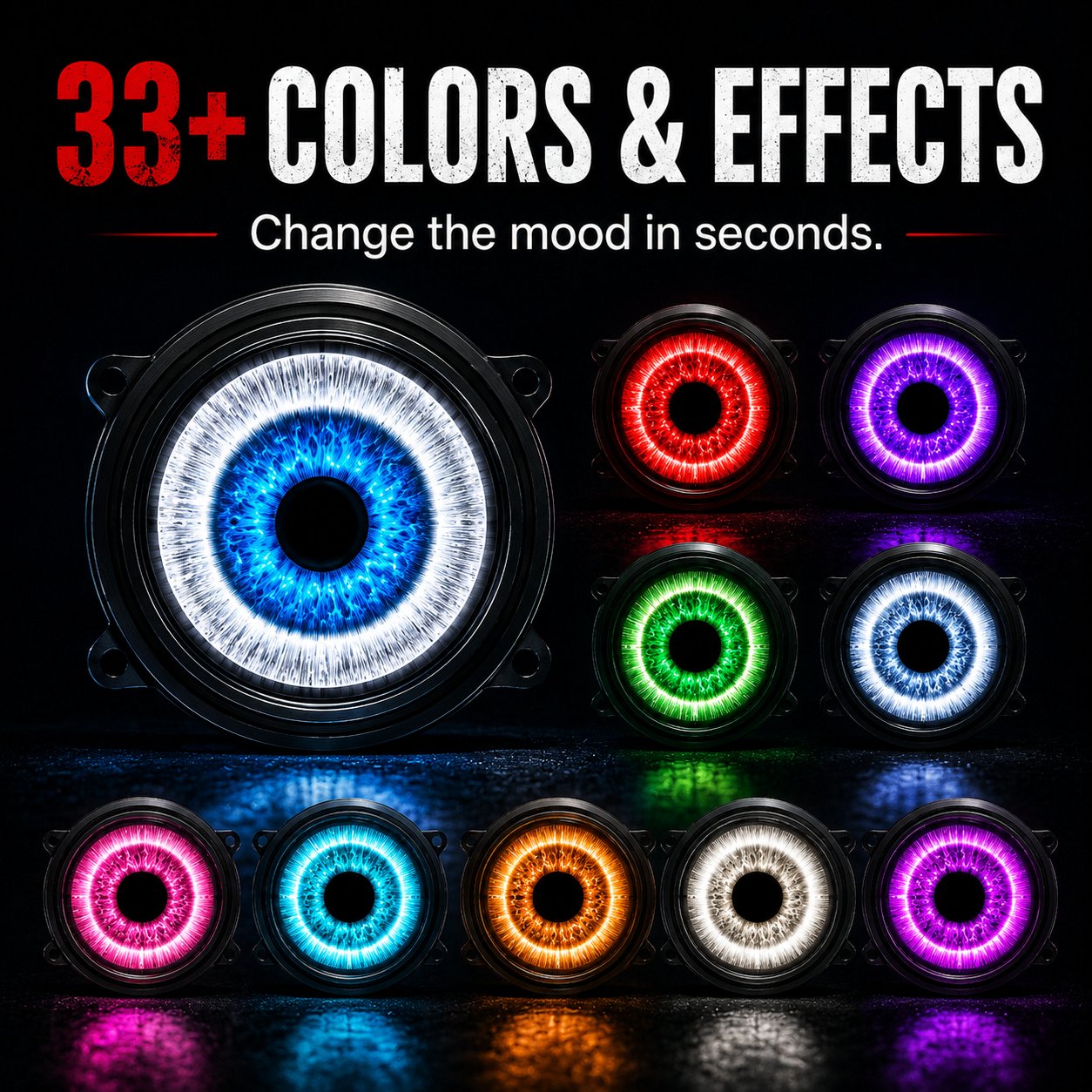 🔥Last Day 49% OFF👀Demon-Eye LED Headlight Kit