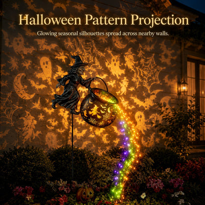 🎃 Halloween Witch Cauldron Garden Light(📦Buy 2 Free Shipping)
