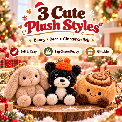 🎄24 Days of Cuddles Advent Calendar – 24 Mini Plush Charms for Christmas 🎄 (Same as the Product Shown in the Video)