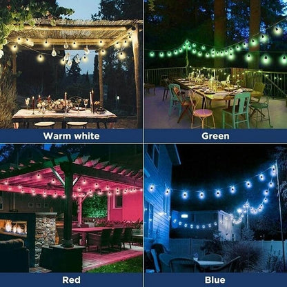 🔥Last Day Special Sale 70% OFF - Smart Auto-Sensing LED Outdoor String Lights