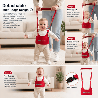 👶 Ergonomic Toddler Walking Assistant Harness – Breathable Safety Walker 👣