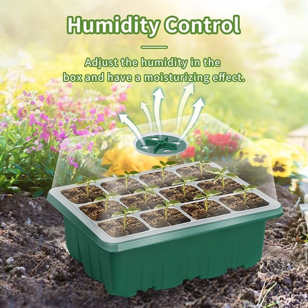 🔥HOT SALE🔥Seed Starter Trays with Grow Light