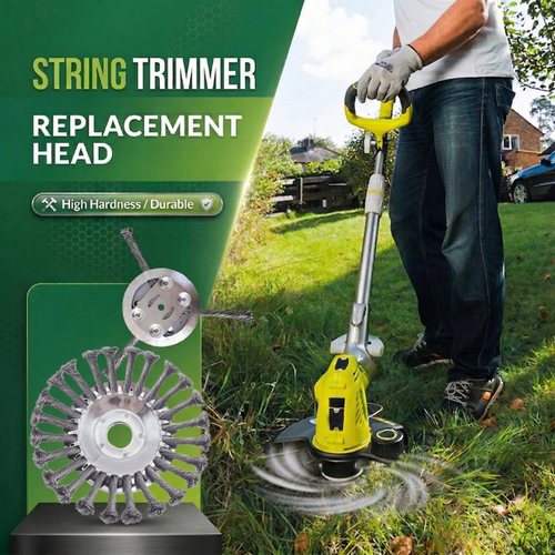 🔥LAST DAY 55% OFF 🔥 Indestructible Steel Wire Trimmer Head - Heavy Duty
