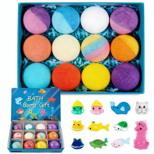 🎁55% OFF This Week Promotions🛁✨Natural Bath Bombs for Kids with Mega Bubbles & Surprise Inside🦄 Same as in the video