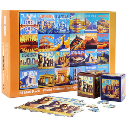 🔥Last Day 49% OFF - 🏞️🧩National Parks Puzzles Advent Calendar | 🏙️🎁 A Holiday Countdown Full of Travel Dreams(📦Buy 2 Free Shipping)