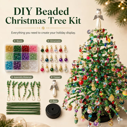 DIY Beaded Christmas Tree Kit |✨ Create A Christmas Memory With Your Own Hands