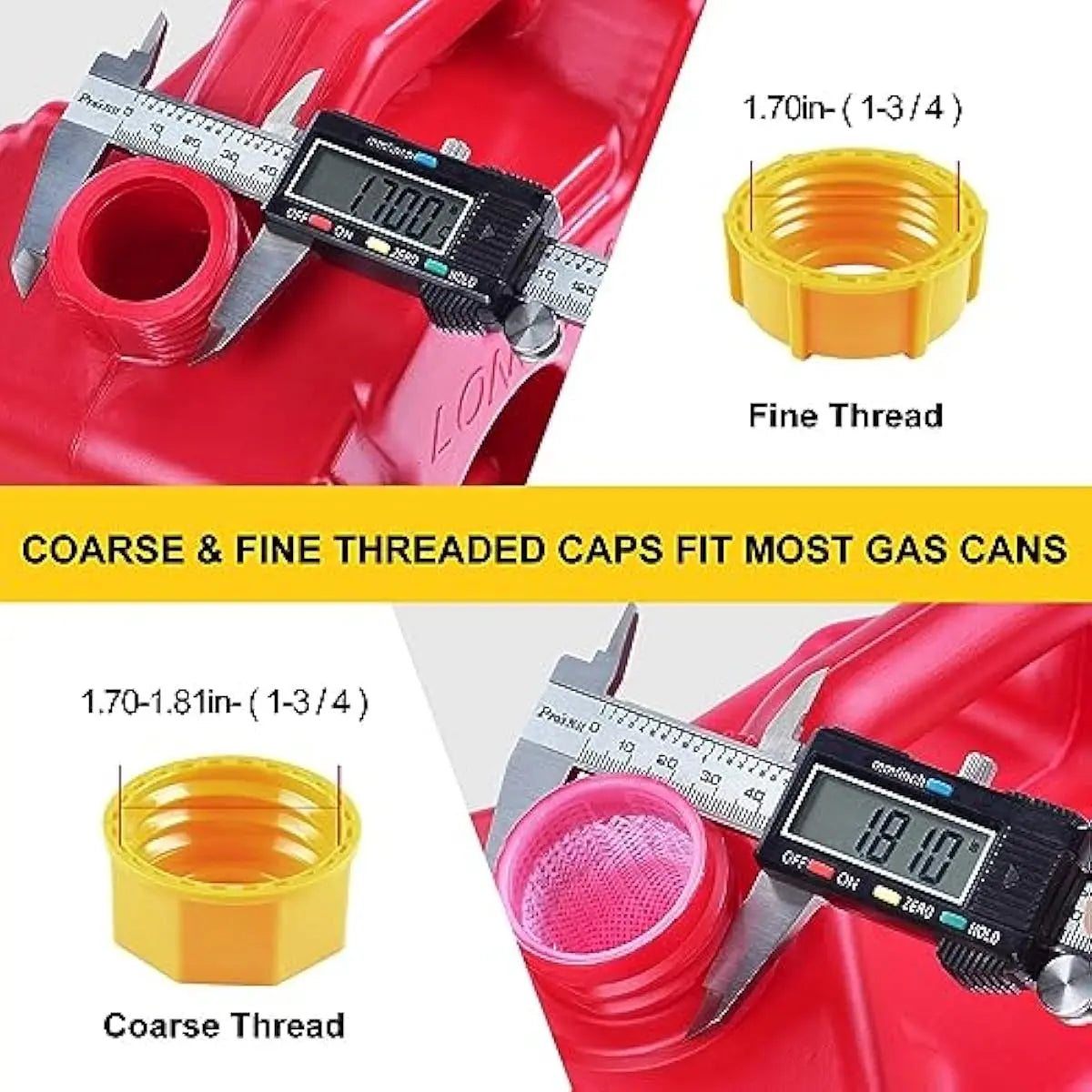 ⛽🔥50% OFF TODAY — Gas Can Spout Replacement Kit with Gaskets