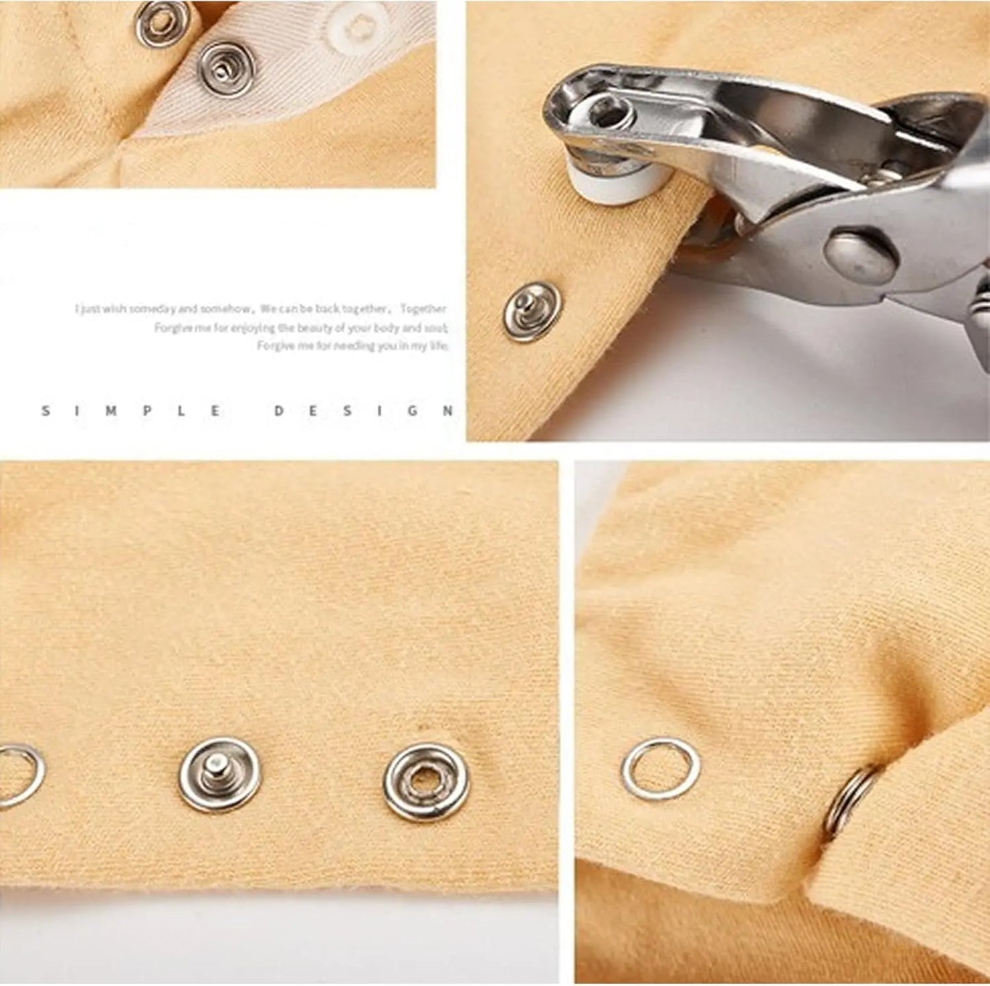 💥 HOT SALE 49% OFF🧰 100PCS Metal Buckle Repair Kit