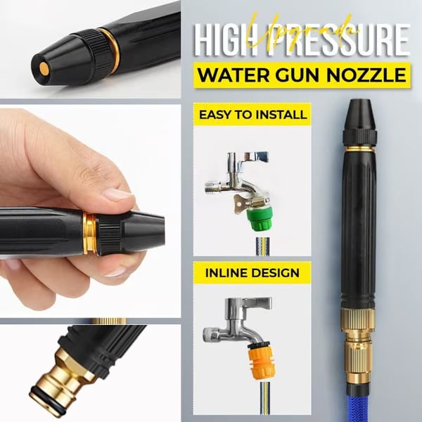 🔥BUY 1 GET 2 FREE EACH $19.99 ONLY🔥-High-Pressure Car Washing Water Nozzle