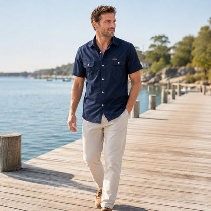 🔥 50% OFF Today – Outdoor Explorer Polo | Rugged, Breathable & Comfortable