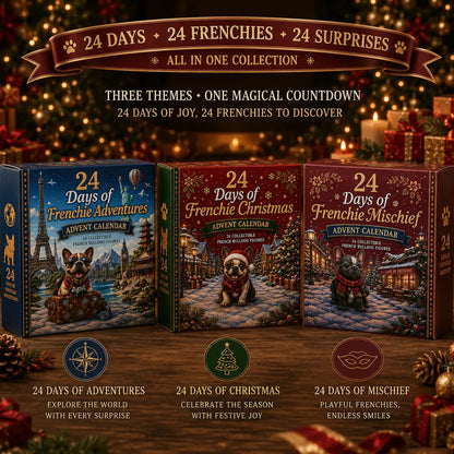 🐶 24-Day Frenchie Advent Calendar – A New Pup Every Day 🎄