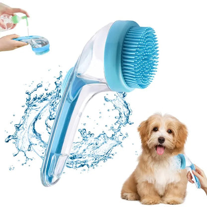 🐾Pet Bath Brush with Shampoo Dispenser