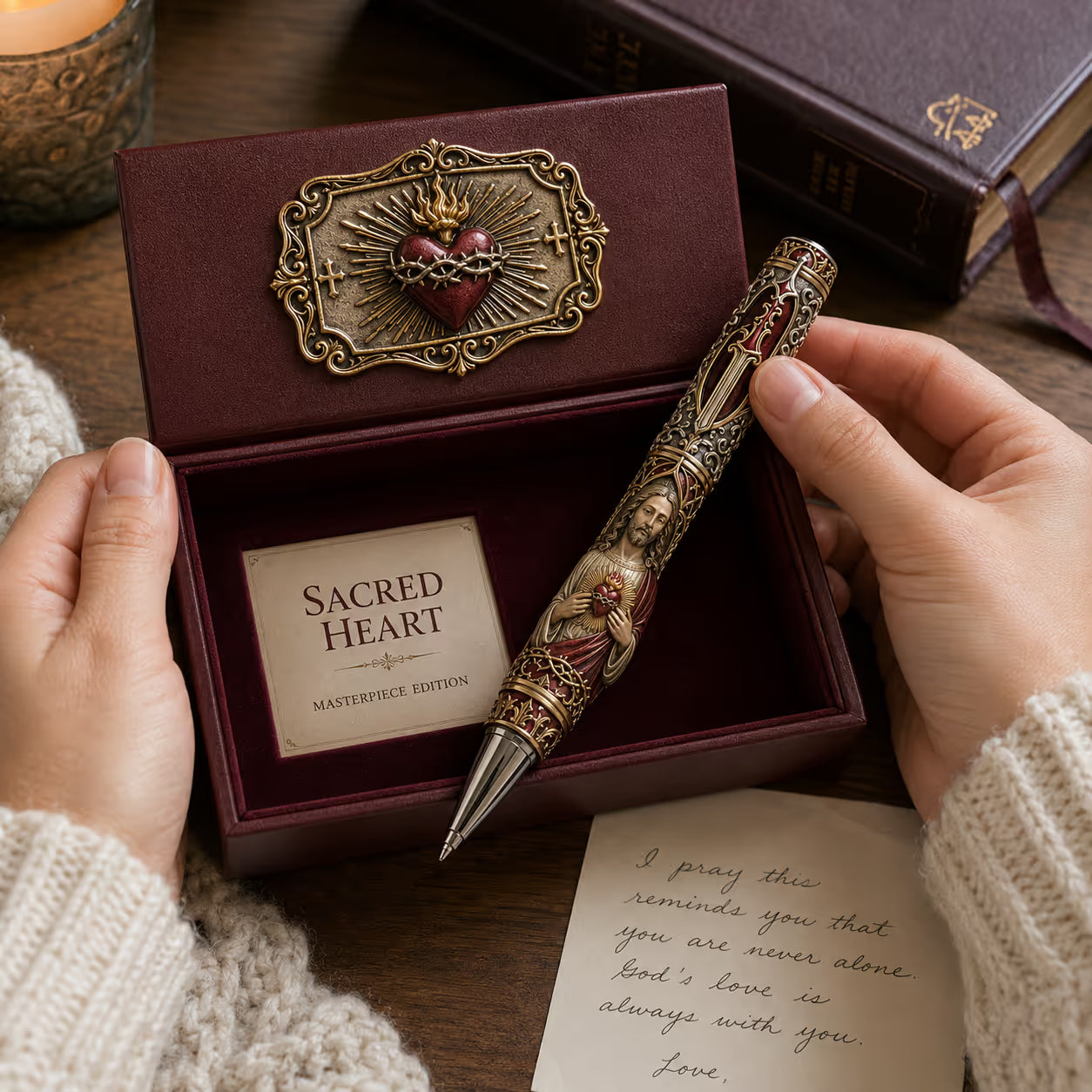 ✝️ Sacred Legacy Faith-Inspired Keepsake Pen Collection | 6 Devotional Designs for Prayer Journaling, Bible Study & Meaningful Christian Gifts 🖊️✨