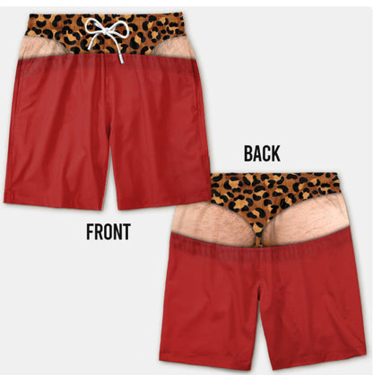Funny Patriotic Men’s Swim Trunks – Freedom & Chill Summer Beach Shorts 🏖️