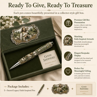 ✝️ Sacred Legacy Faith-Inspired Keepsake Pen Collection | 6 Devotional Designs for Prayer Journaling, Bible Study & Meaningful Christian Gifts 🖊️✨