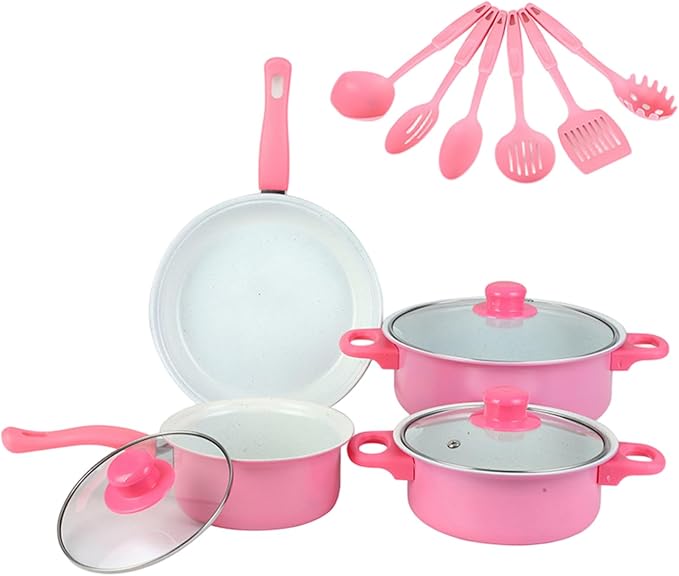 13-Piece Non-Stick Cookware Set | Premium Kitchen Pots & Pans