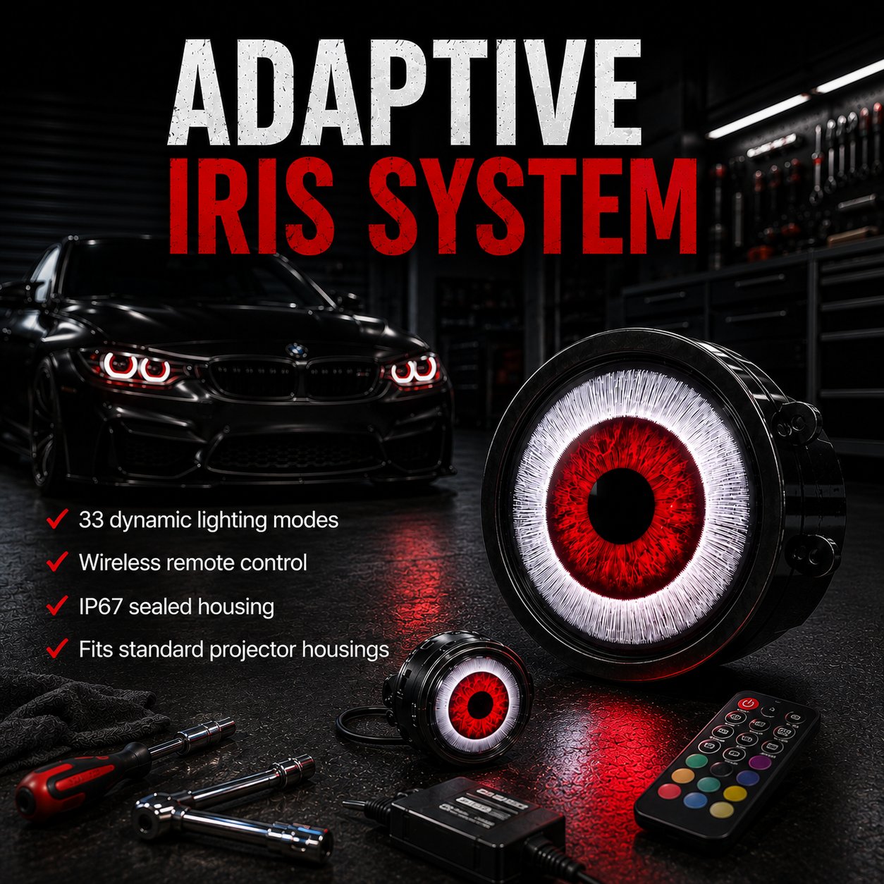 🔥Last Day 49% OFF👀Demon-Eye LED Headlight Kit