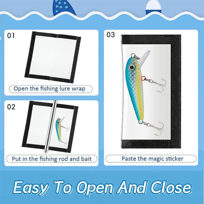 💥 [BUY 1 GET 1 FREE] Puncture-Proof Clear Fishing Lure Wraps