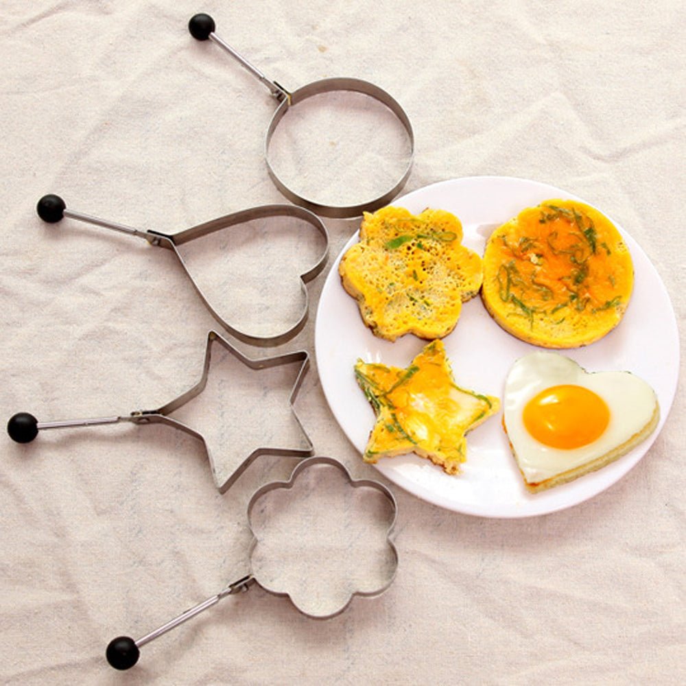 🍳Breakfast Boiled Egg Mold - Set of 5 with Brush