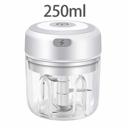 🥗⚡ Mini Electric Food Chopper – Fast 4-Blade Kitchen Grinder