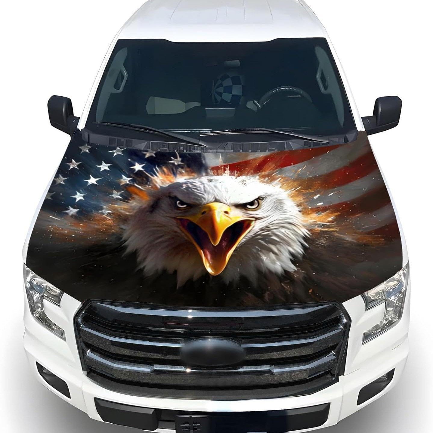 🎁🎉Only $27.5 This Week🌟🎉US Independence Day Car Hood Cover
