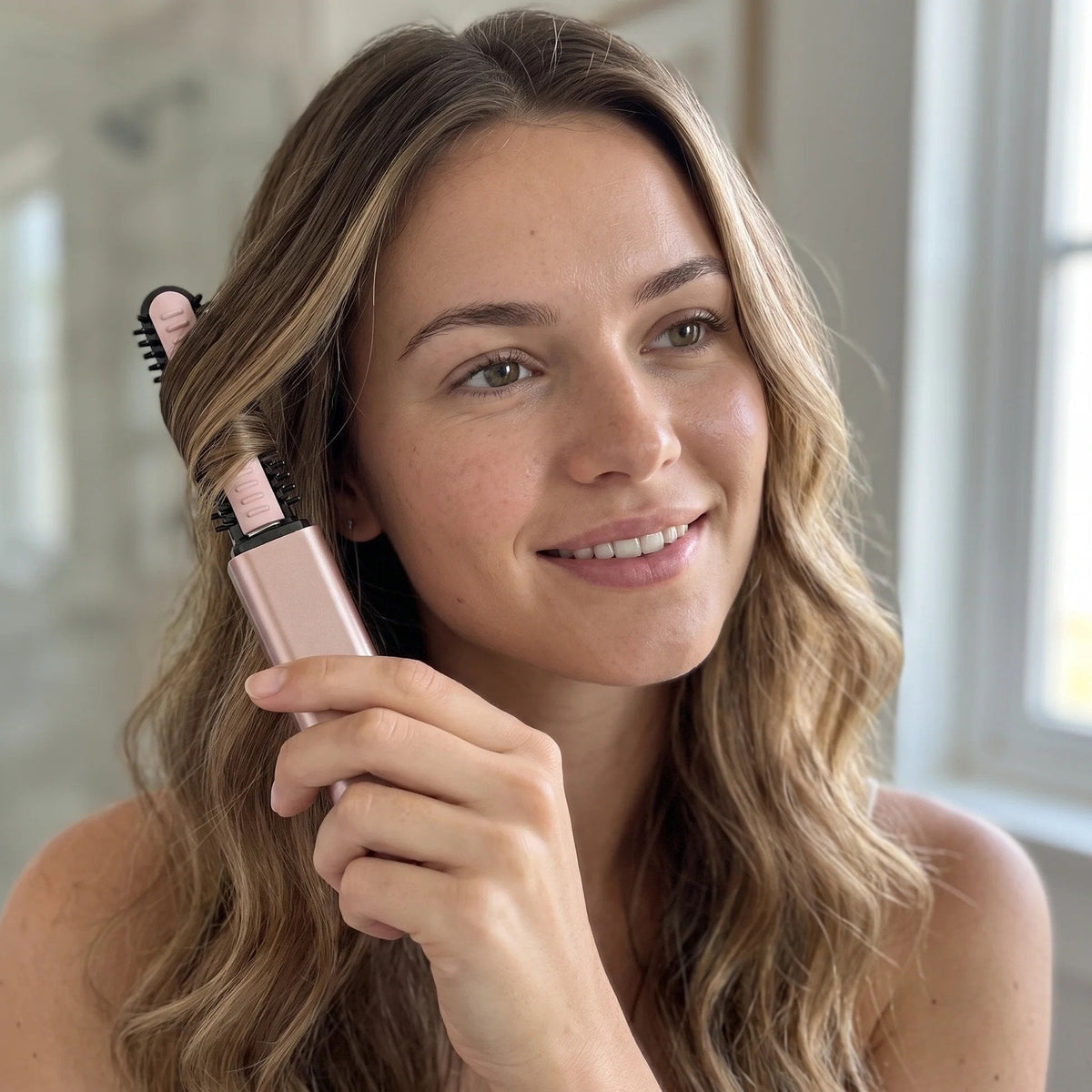 🔥Cordless Ceramic Hair Curler – Fits in Any Bag👜