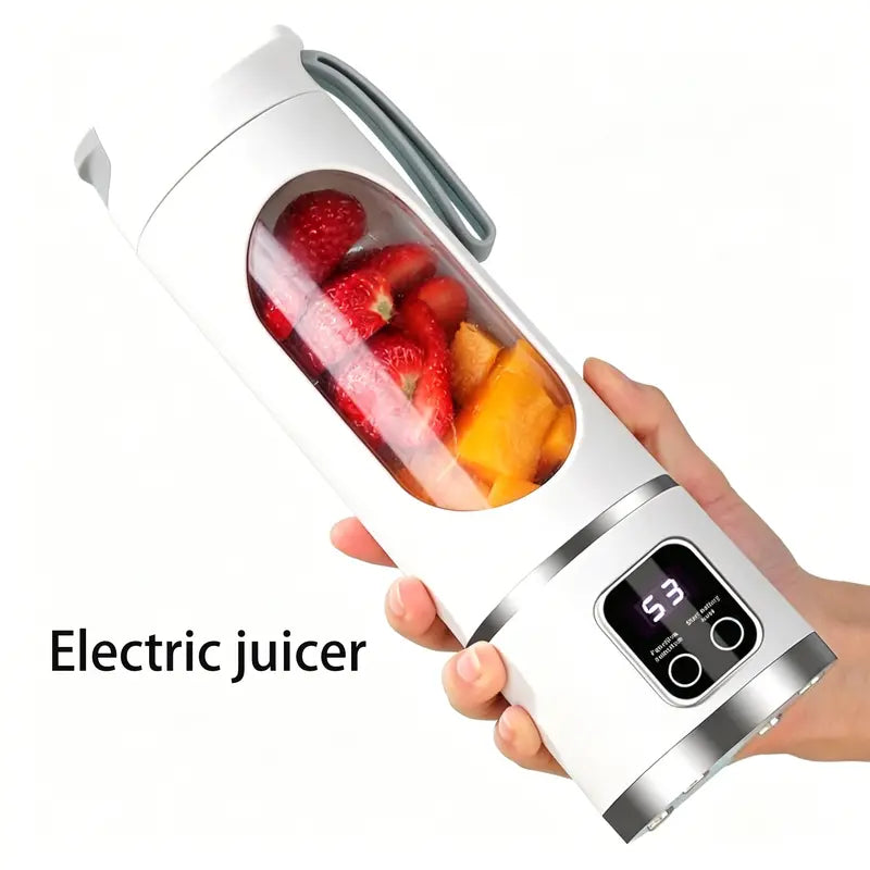 【💥Summer Sale Deals-50% OFF】Portable 15.22 Oz USB Rechargeable Personal Blender with LED Display🥤