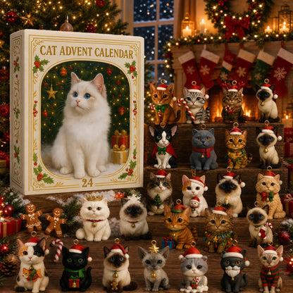 🌲Christmas Gift--Purrfect Christmas – 2D Cat Lovers Advent Calendar 2026