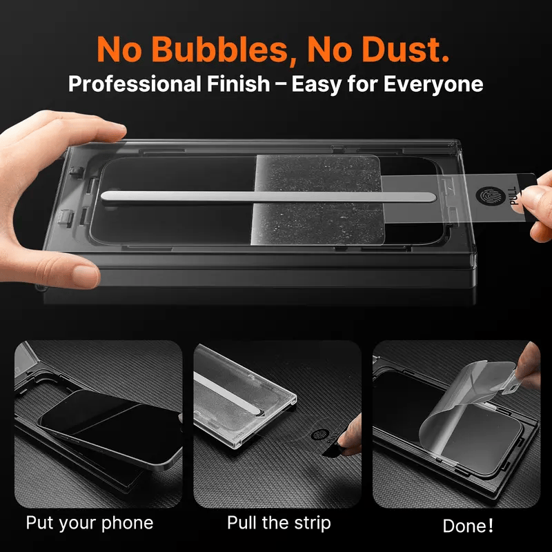 RED\Privacy\HD Transparent Screen Protector for iPhone 13 14 15 16 17 18 Plus Pro Max - Anti-Spy, Easy Install, 9H Hardness, Full Coverage, Smartphone Cellphone Protective Accessory, fully protection