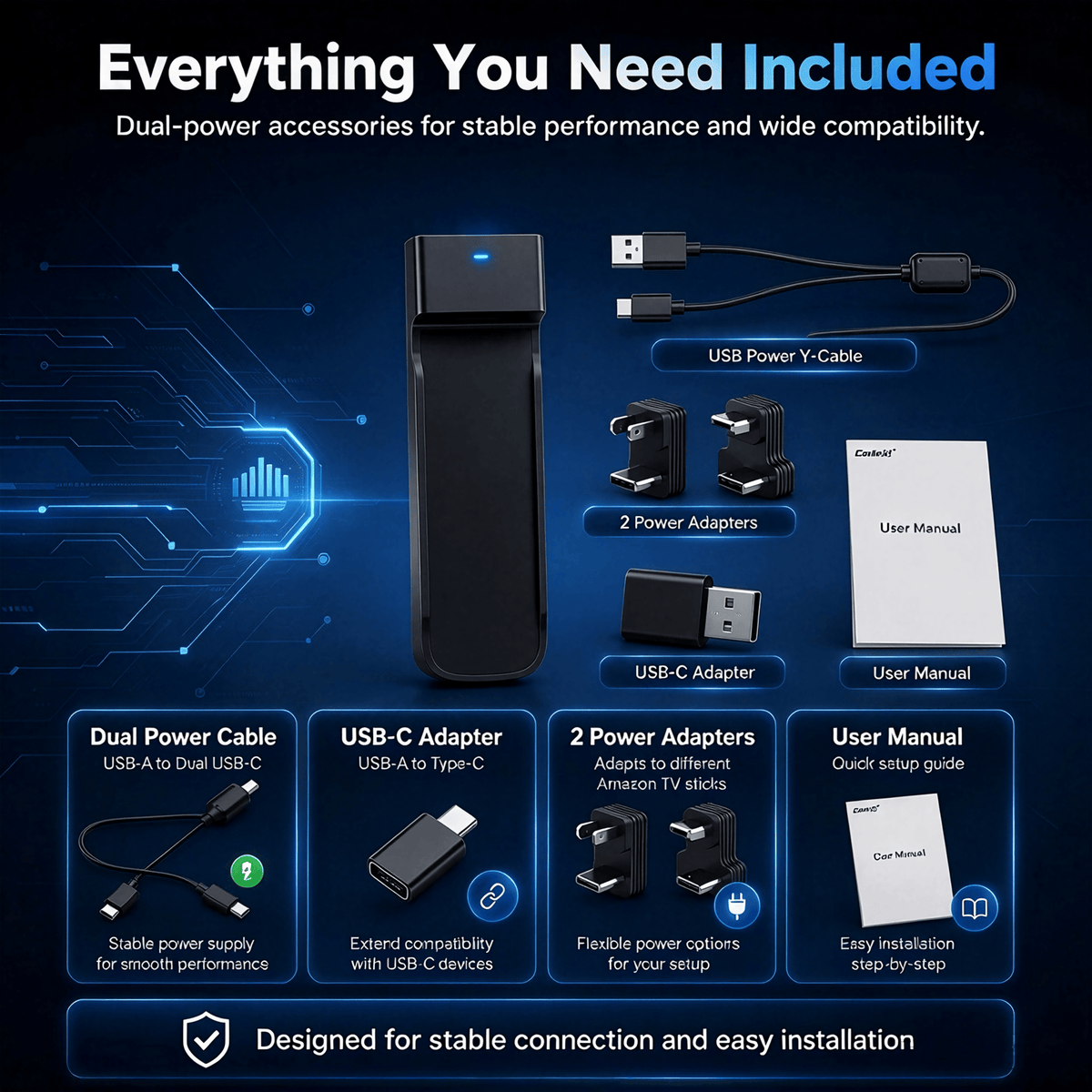 🚘Car TV HDMI Adapter & Wireless CarPlay Converter