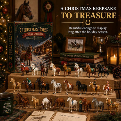 🔥🎁🐴 Christmas Horse Advent Calendar--24 Days of Horse Friends & Holiday Memories 🎄