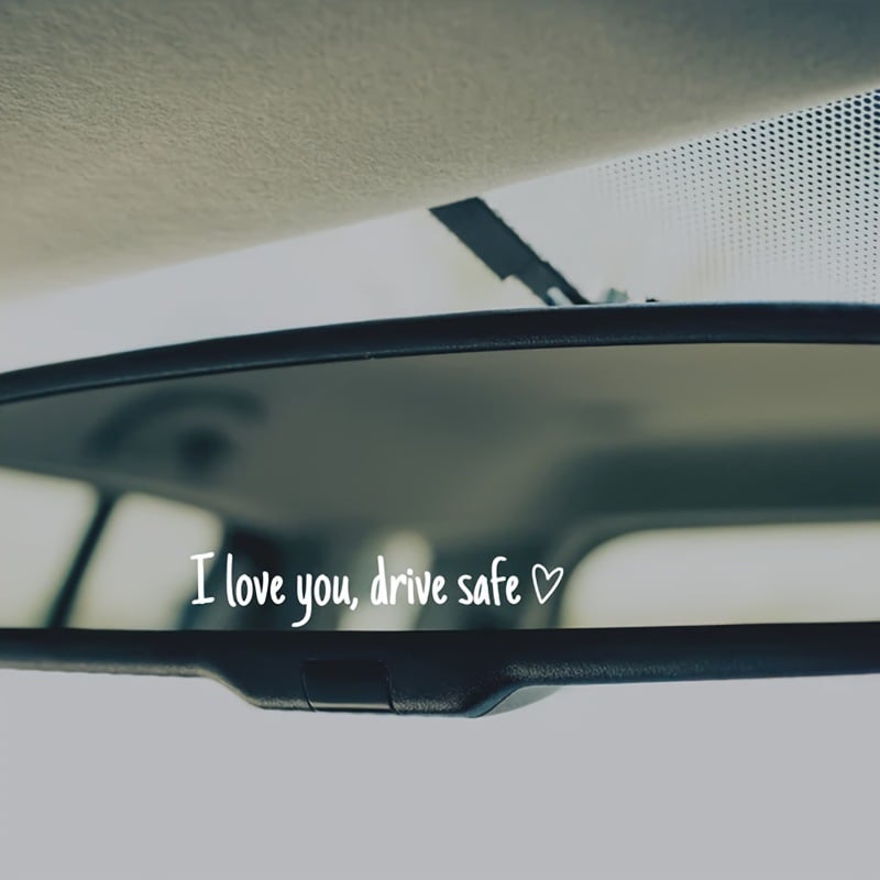 💓 I love you, drive safe Sticker