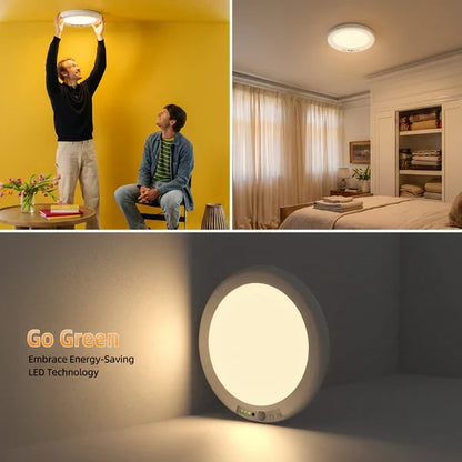 🔥Rechargeable Motion Sensor Ceiling Light with Remote（🔥Buy 2 Free Shipping🔥）