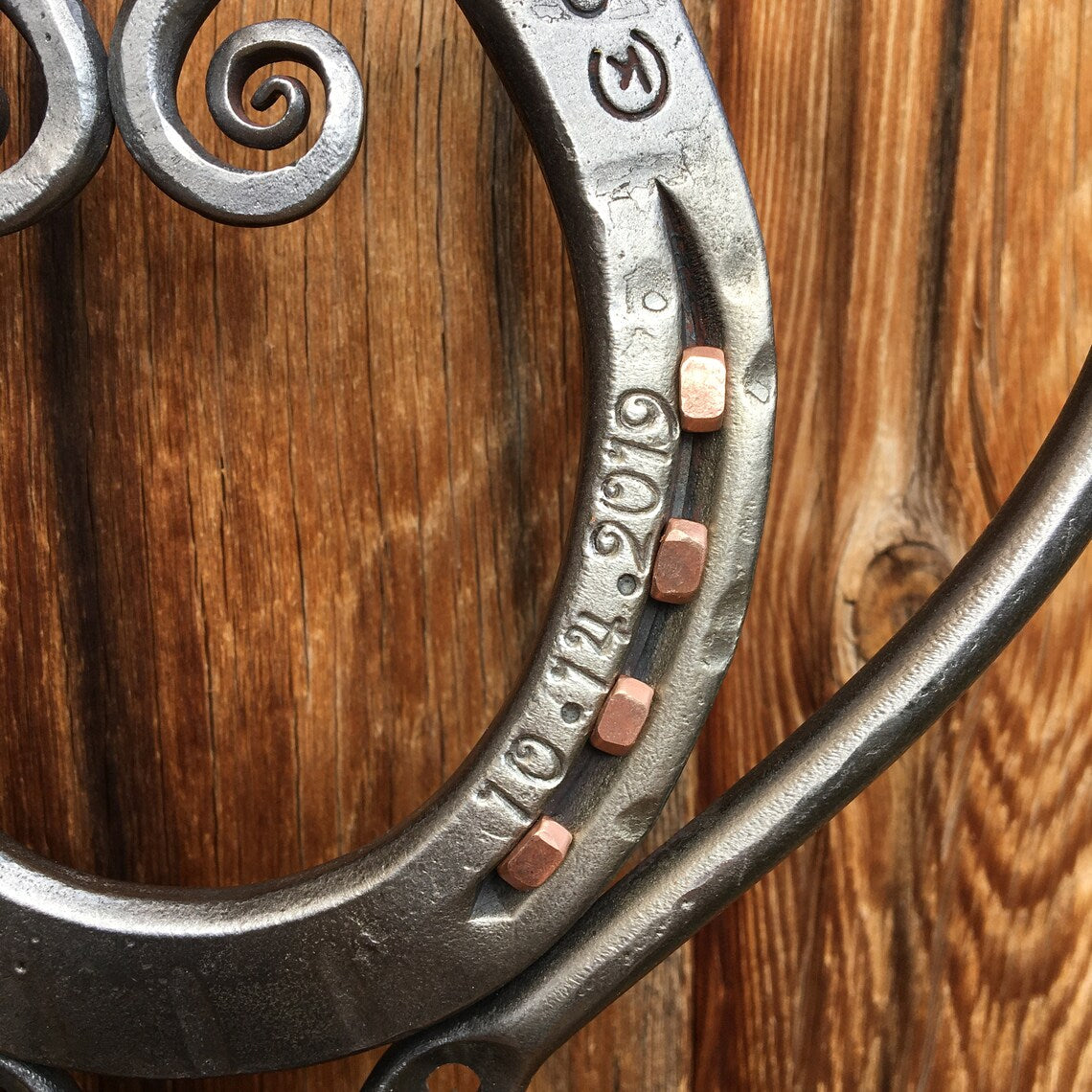 ❤️ Jordan’s Final Collection™ | Horseshoe Heart Wind Chime | Veteran Story Gift for Home, Porch & Garden