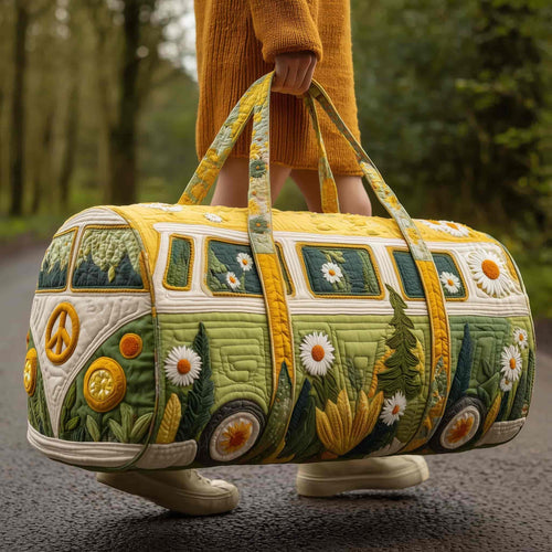 Hippie Van Quilted Duffle Bag GFTOMA3629