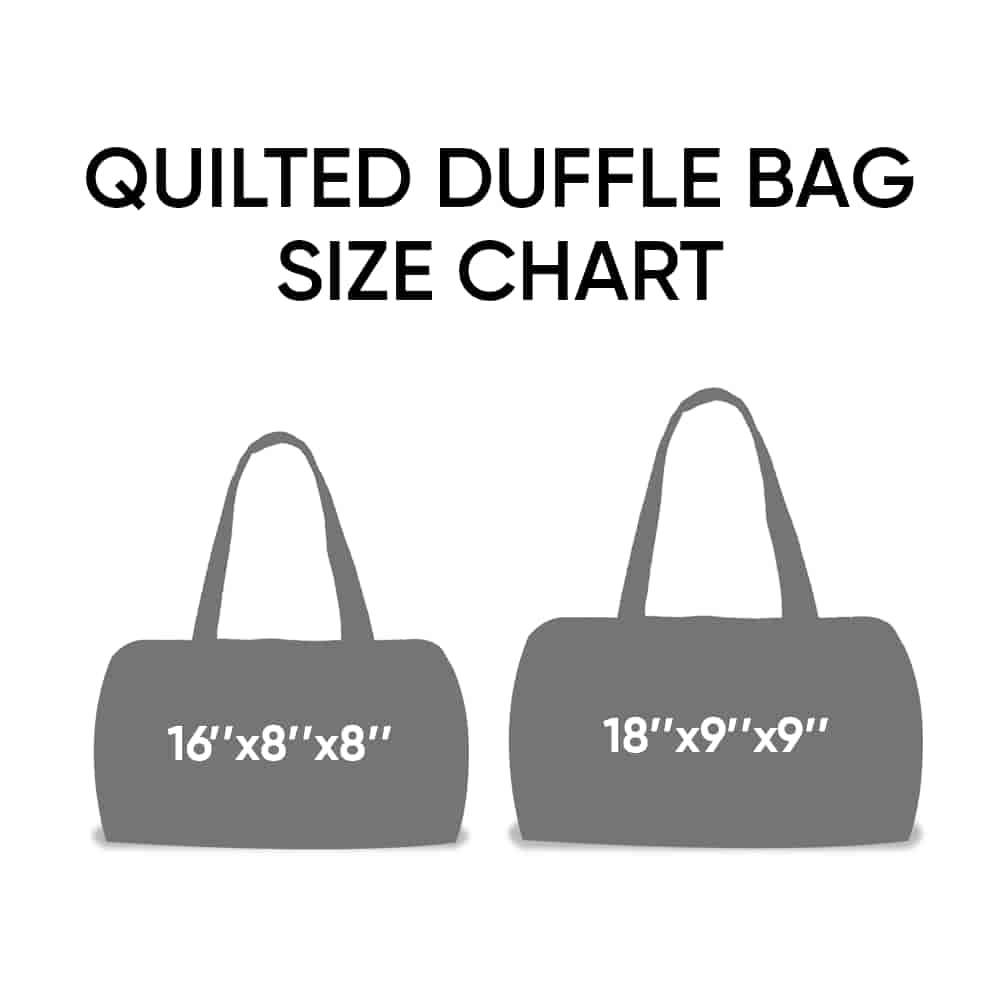 Highland Cow Quilted Duffle Bag GFTOHD9601