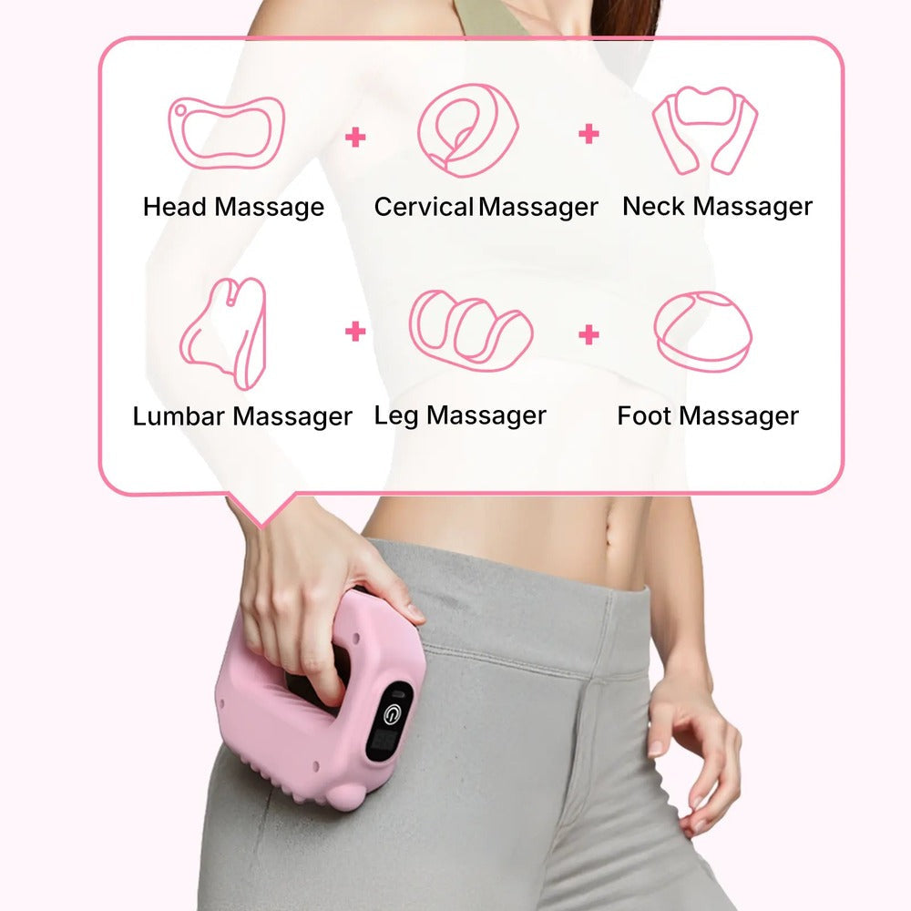 Portable Cordless Vibration Massager – Deep Muscle Relaxation