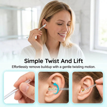💦 Sticky Ear Cleaning Sticks – Gentle Visible Earwax Pickup👂