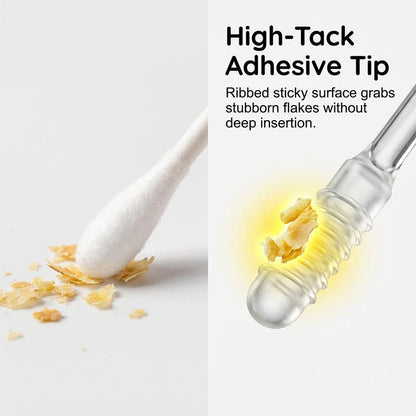 💦 Sticky Ear Cleaning Sticks – Gentle Visible Earwax Pickup👂
