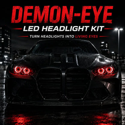 👁️ Demon Eye RGB Headlight Kit – Animated Iris Car Lighting Upgrade