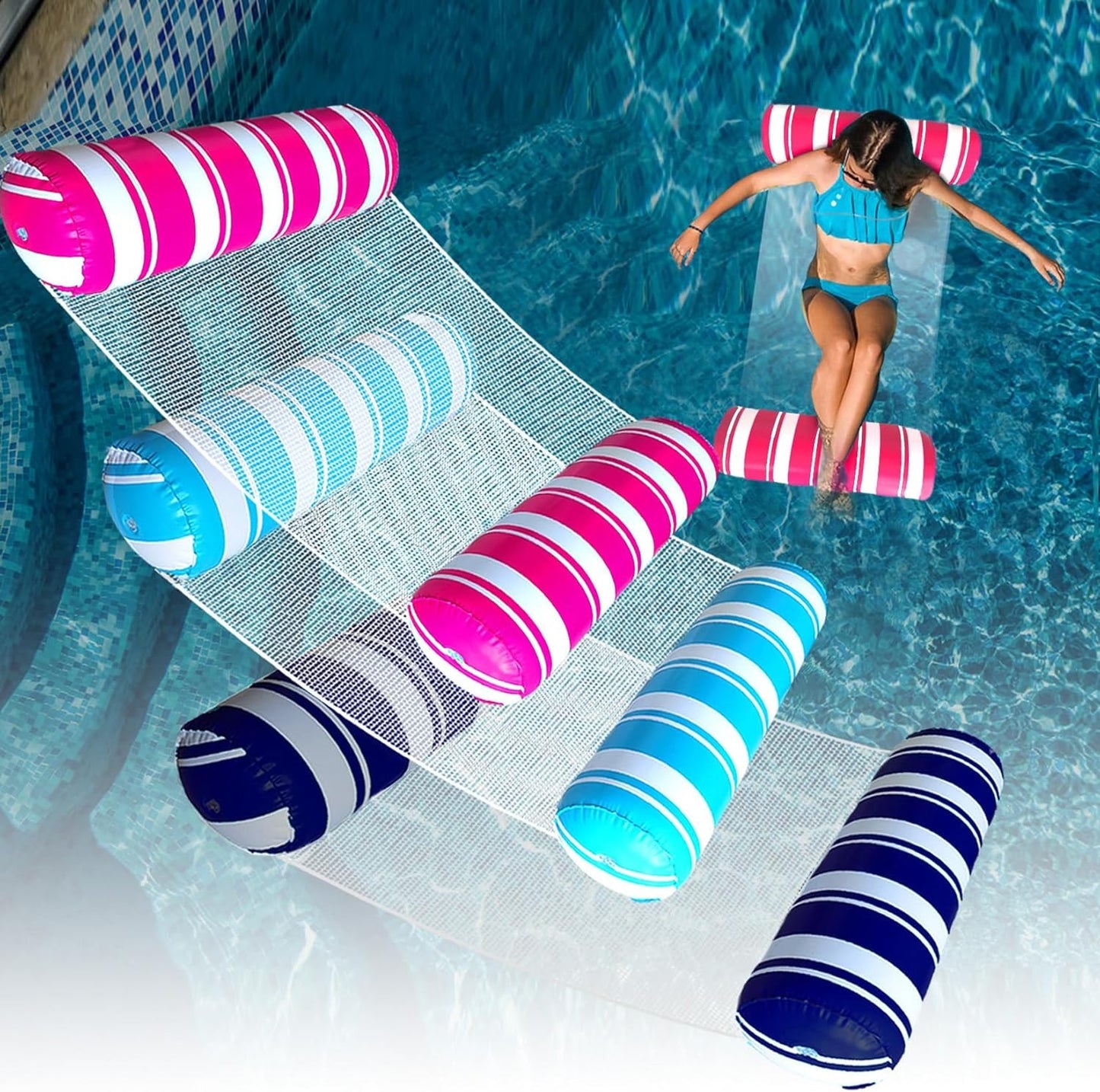 🔥Flash Sale 49% OFF🔥Inflatable Pool Floats Adult Size Water Hammock🛟
