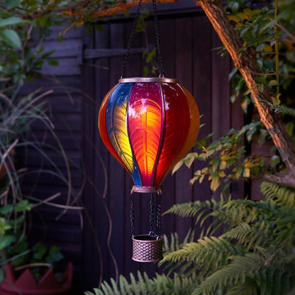 🎁 Last Day Promotion 49% OFF 🔥Solar Cool Flame XL Hanging Rainbow Balloon Lantern