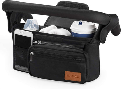🏆Last Day 50% OFF💥Universal Stroller Organizer - Insulated Dual Cup Holders