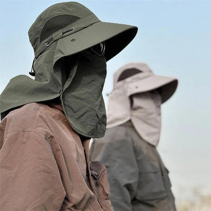 🔥Flash Sale-50% Off🔥Lightweight Summer Safari Cap for Hiking, Gardening, and Boating