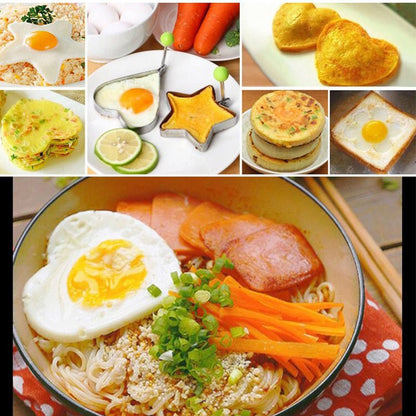🍳Breakfast Boiled Egg Mold - Set of 5 with Brush